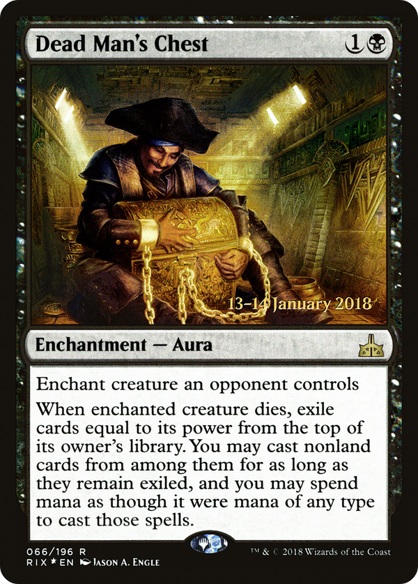 Dead Man's Chest (PRE-066) - Rivals of Ixalan Promos Foil