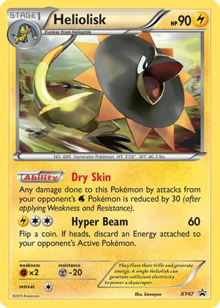 Heliolisk - XY47  - Holofoil XY Promos - Promo