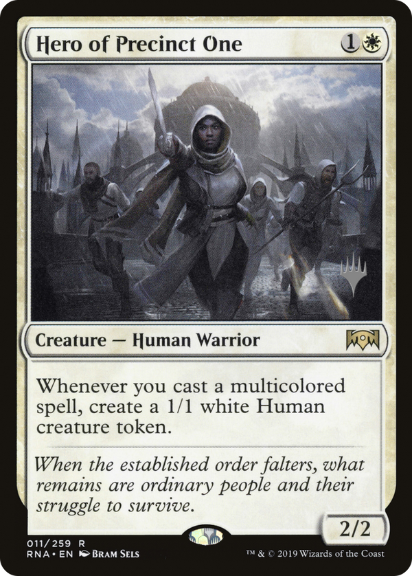 Hero of Precinct One (PPELD-011) - Ravnica Allegiance Promos Foil