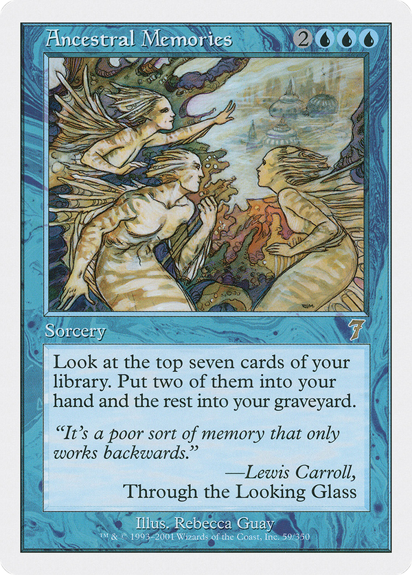 Ancestral Memories (7ED-059) - 7th Edition Foil