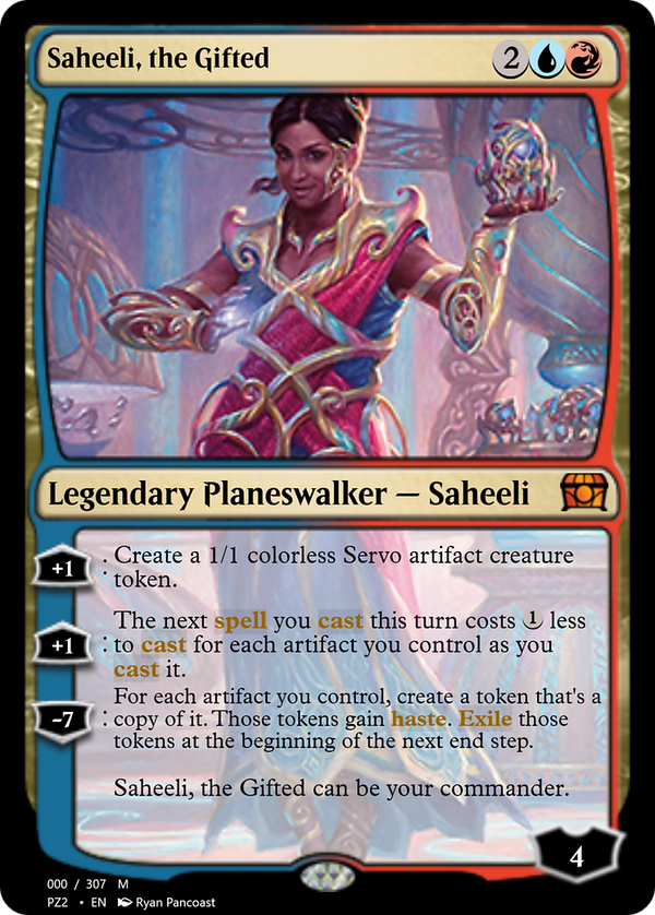 Saheeli, the Gifted (PZ2-70685) - Treasure Chest