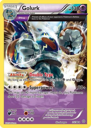 Golurk (35) (35) 035  - Reverse Holofoil XY  Ancient Origins - Rare