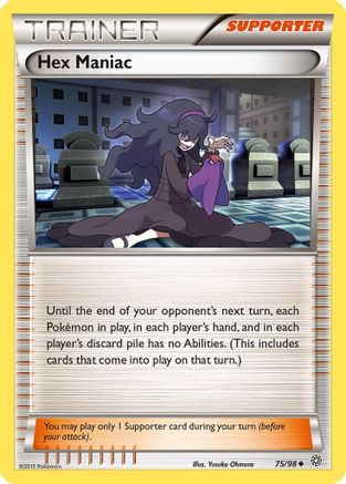 Hex Maniac 075  - Reverse Holofoil XY  Ancient Origins - Uncommon