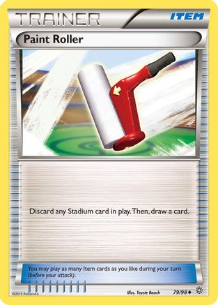 Paint Roller 079/98  XY  Ancient Origins - Uncommon