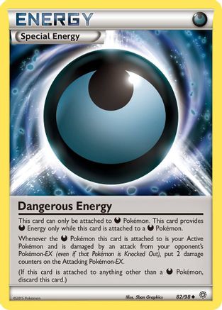 Dangerous Energy 082  XY  Ancient Origins - Uncommon