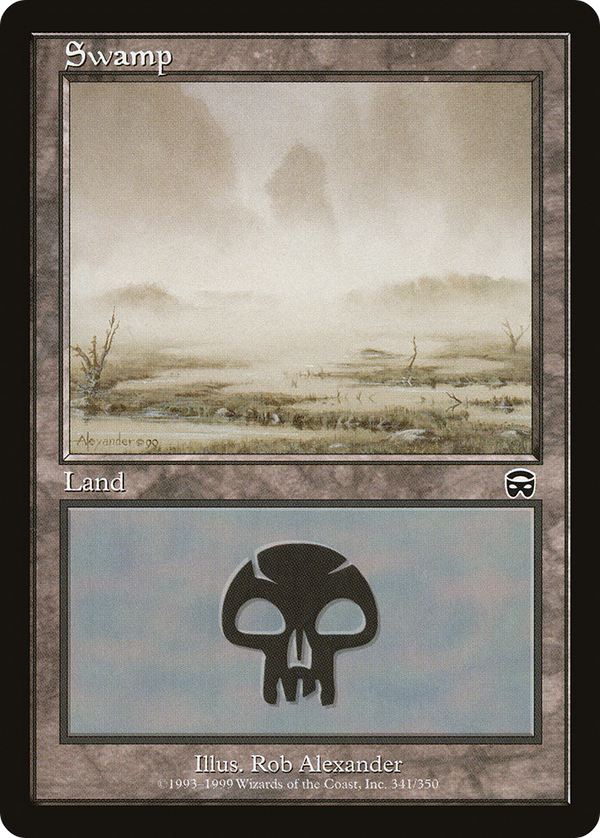 Swamp (341) (MMQ-341) - Mercadian Masques