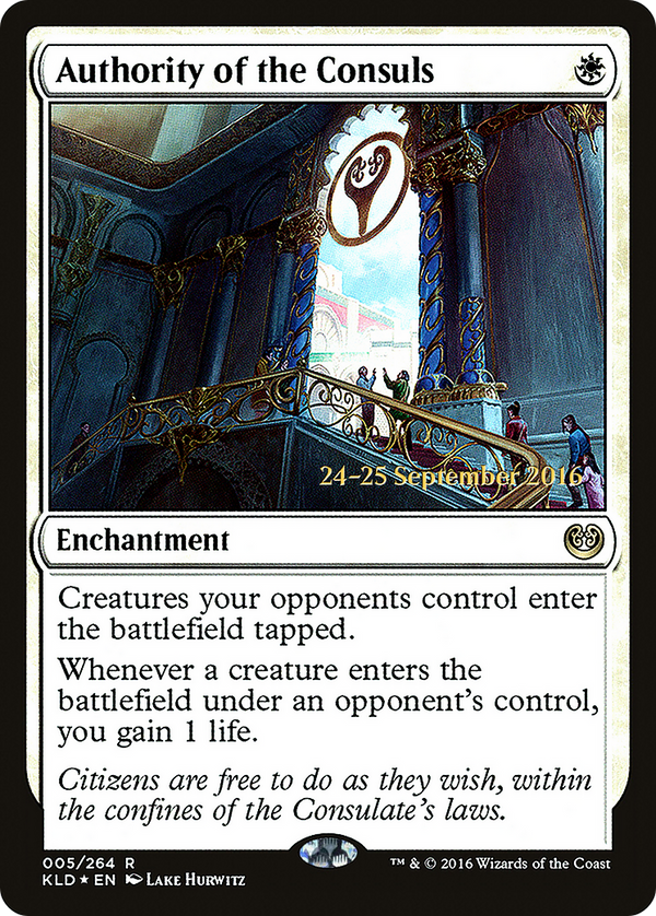 Authority of the Consuls (PRE-005) - Kaladesh Promos Foil