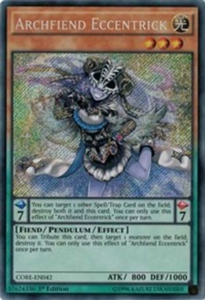 Archfiend Eccentrick (CORE-EN042) - Clash of Rebellions Unlimited