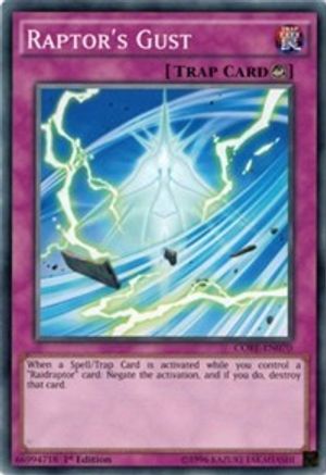 Raptor's Gust (CORE-EN070) - Clash of Rebellions Unlimited