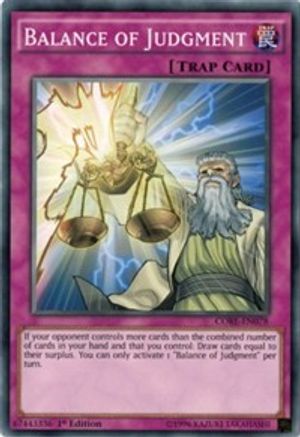 Balance of Judgment (CORE-EN078) - Clash of Rebellions 1st Edition