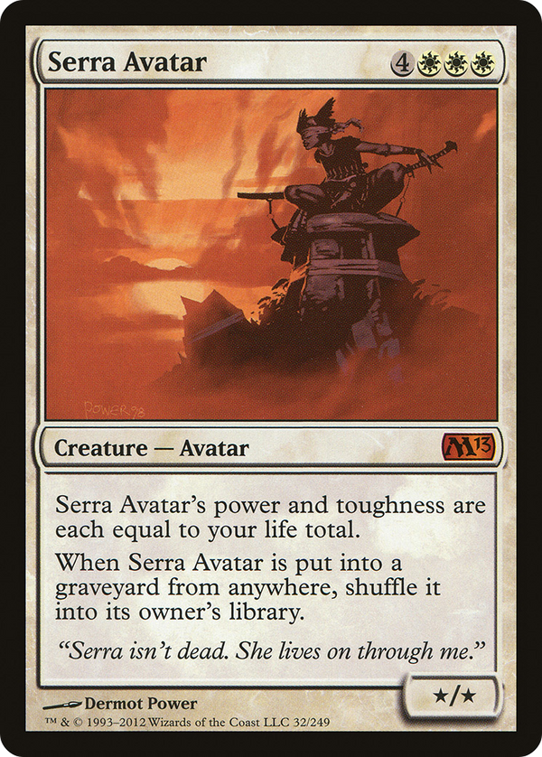 Serra Avatar (M13-032) - Magic 2013 Foil
