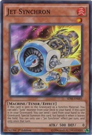 Jet Synchron (SDSE-EN001) - Structure Deck: Synchron Extreme 1st Edition