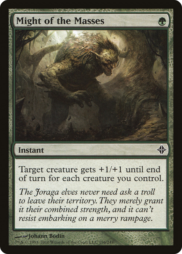 Might of the Masses (ROE-196) - Rise of the Eldrazi