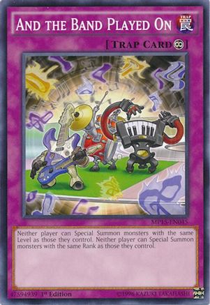 And the Band Played On (MP15-EN045) - 2015 Mega-Tins Mega Pack 1st Edition