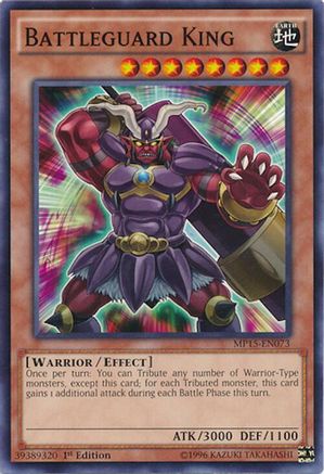 Battleguard King (MP15-EN073) - 2015 Mega-Tins Mega Pack 1st Edition