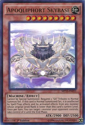 Apoqliphort Skybase (MP15-EN211) - 2015 Mega-Tins Mega Pack 1st Edition