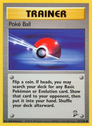 Poke Ball 121  Base Set 2 - Common