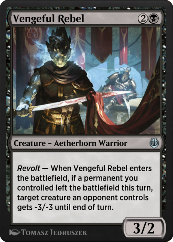Vengeful Rebel (KLR-109) - Kaladesh Remastered