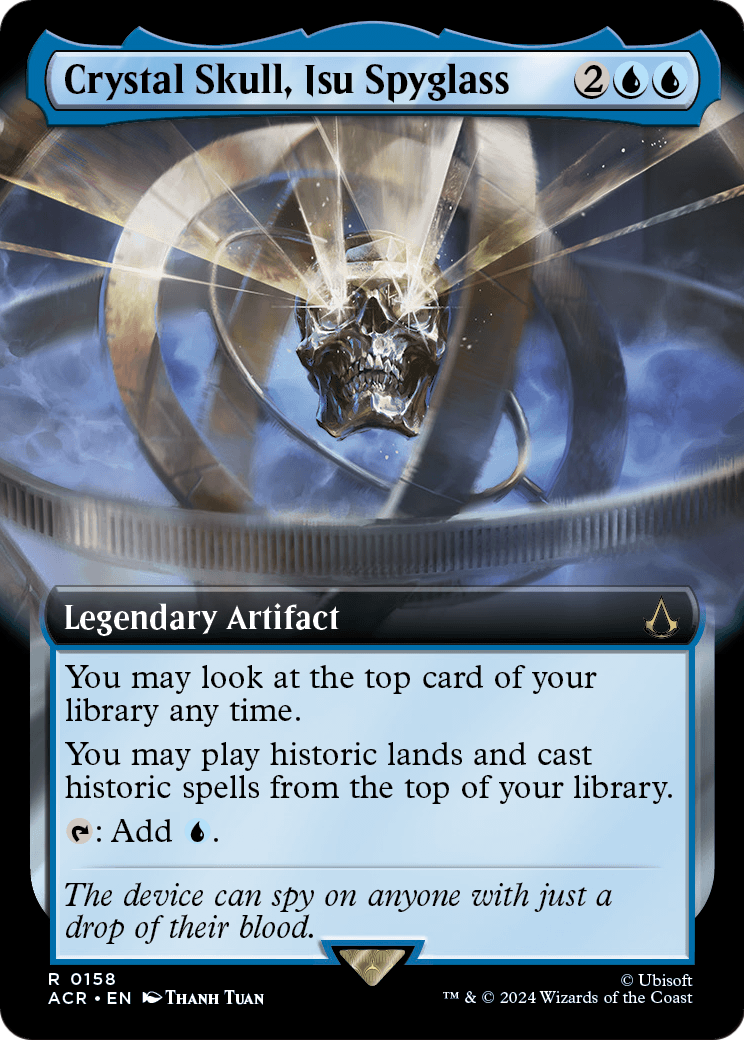 Crystal Skull, Isu Spyglass (Extended Art) (ACR-158) - Assassin's Creed: (Extended Art)