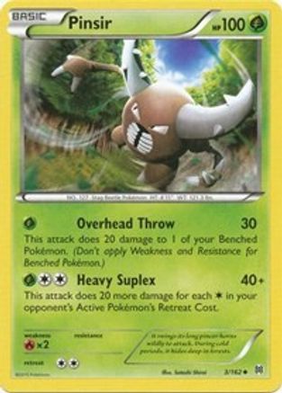 Pinsir 003  XY  BREAKthrough - Uncommon