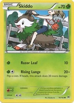 Skiddo 016  XY  BREAKthrough - Common