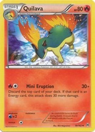 Quilava 019  XY  BREAKthrough - Uncommon