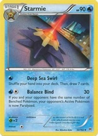 Starmie 030  XY  BREAKthrough - Uncommon