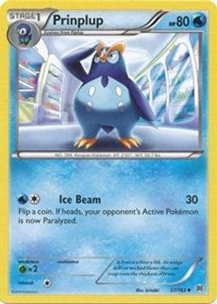 Prinplup 037  XY  BREAKthrough - Uncommon