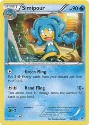 Simipour 042  XY  BREAKthrough - Rare