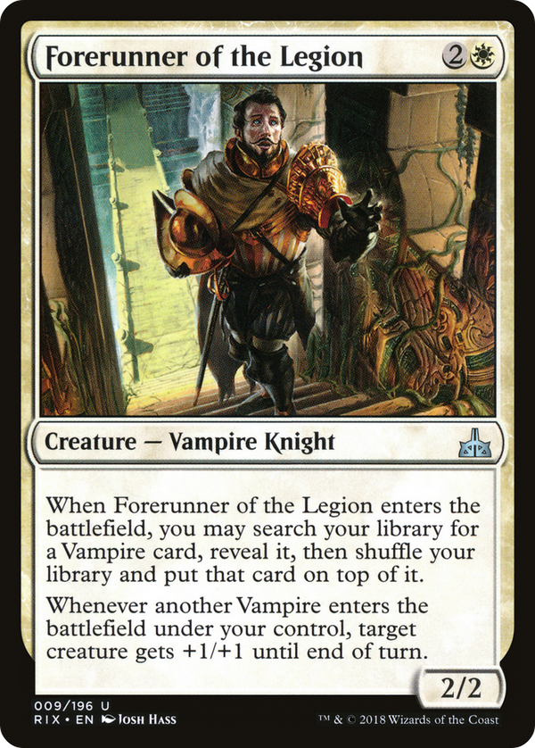 Forerunner of the Legion (RIX-009) - Rivals of Ixalan Foil