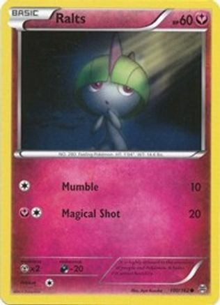 Ralts (100) (100) 100  - Reverse Holofoil XY  BREAKthrough - Common