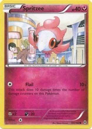 Spritzee 105  - Reverse Holofoil XY  BREAKthrough - Common