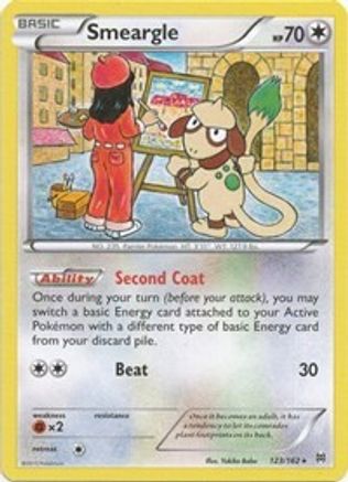 Smeargle 123  XY  BREAKthrough - Rare