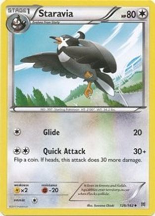 Staravia 126  XY  BREAKthrough - Uncommon