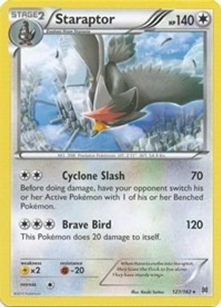Staraptor 127  XY  BREAKthrough - Rare