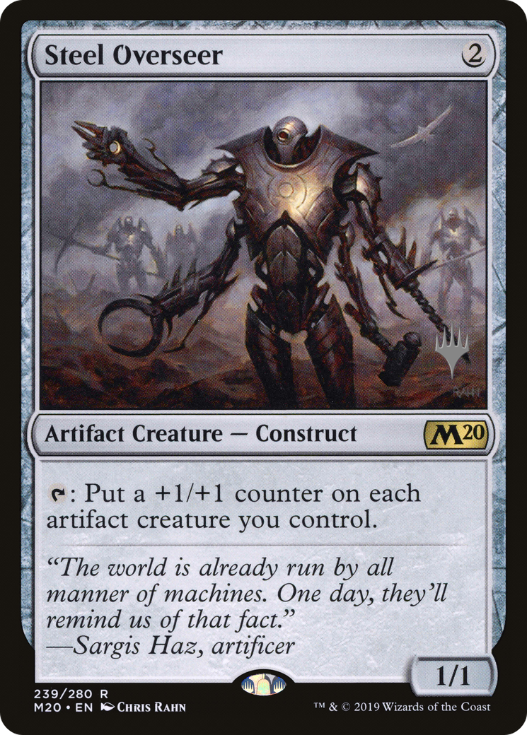 Steel Overseer (PPM20-239) - Core Set 2020 Promos Foil