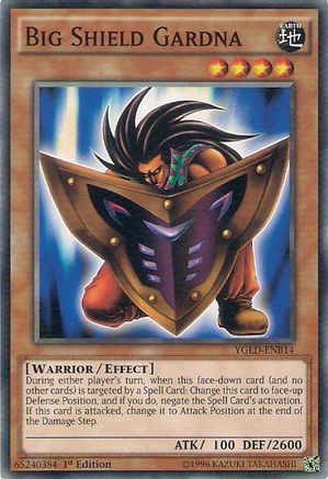 Big Shield Gardna (YGLD-ENB14) - King of Games: Yugi's Legendary Decks Unlimited