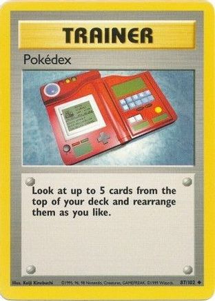 Pokedex 087  Base Set - Uncommon
