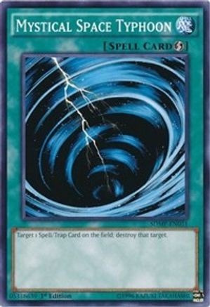 Mystical Space Typhoon (SDMP-EN031) - Structure Deck: Master of Pendulum 1st Edition