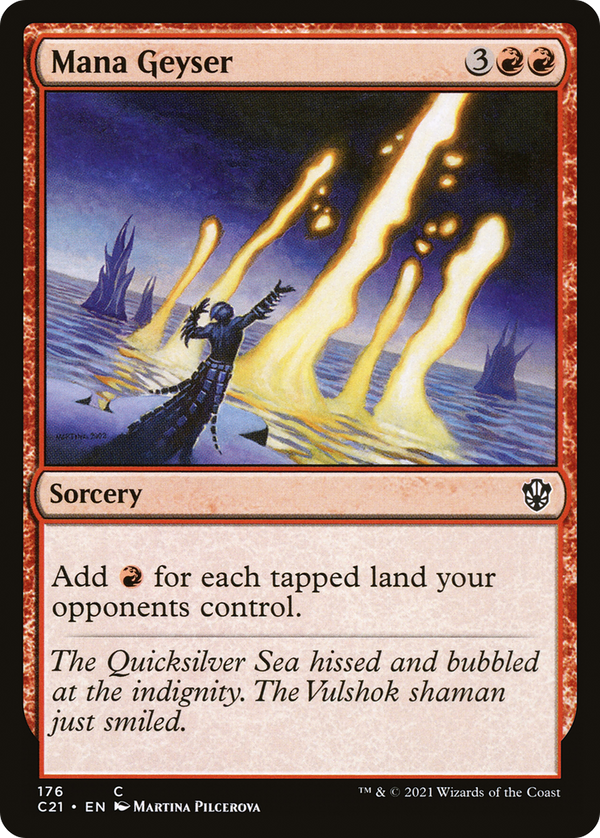 Mana Geyser (C21-176) - Commander 2021