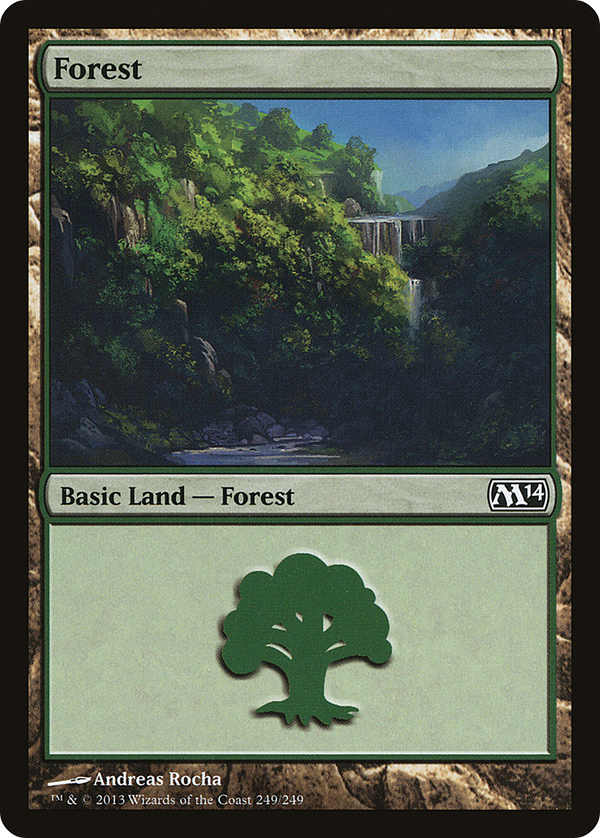 Forest (249) (M14-249) - Magic 2014