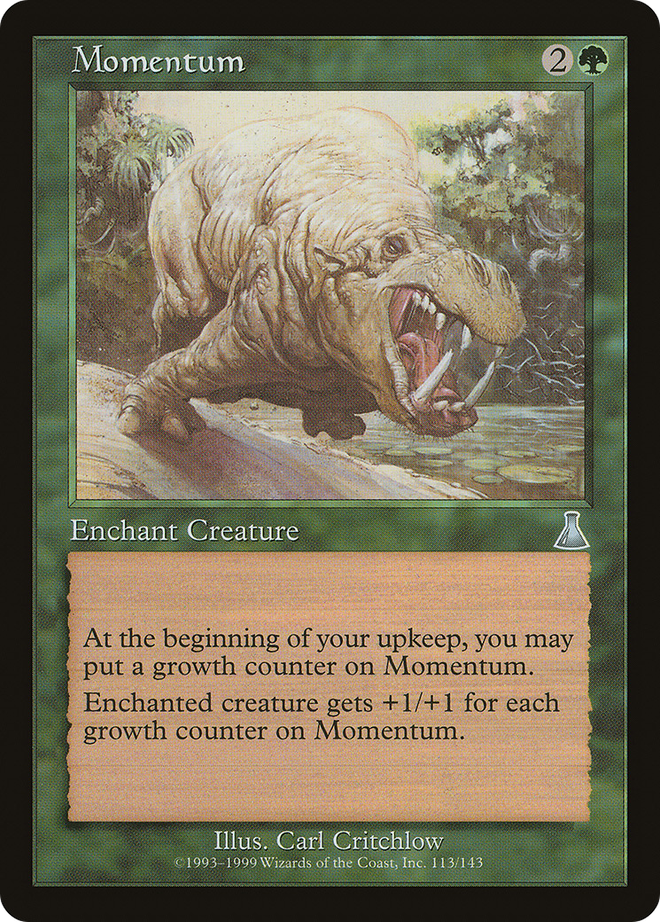 Momentum (UDS-113) - Urza's Destiny Foil