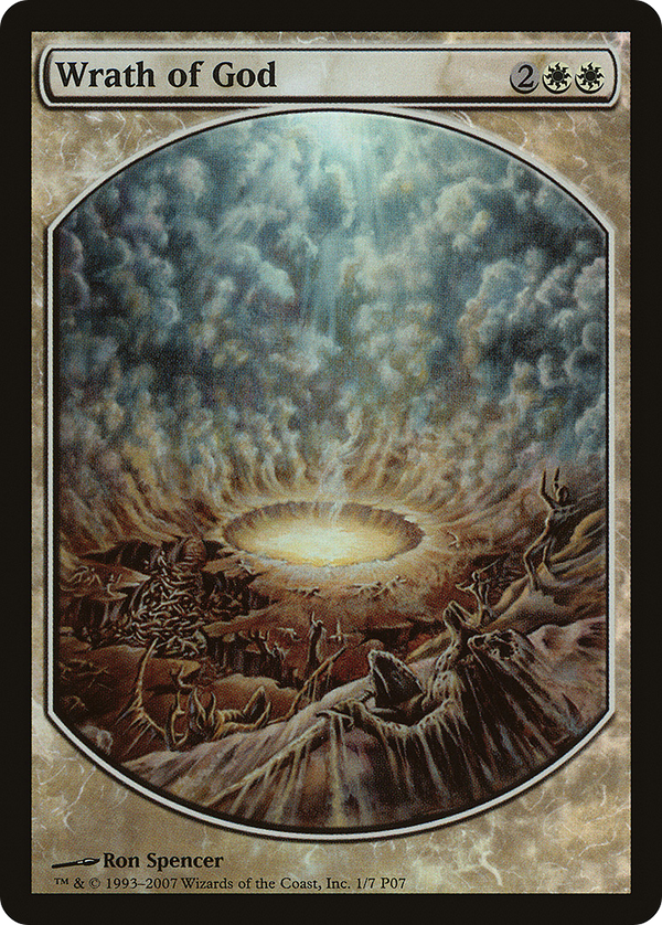 Wrath of God (MPRP-001) - Magic Player Rewards 2007 Foil