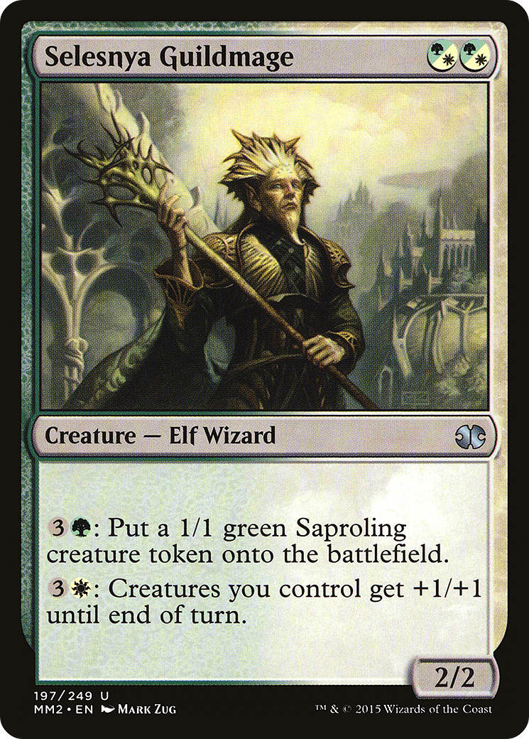 Selesnya Guildmage (MM2-197) - Modern Masters 2015 Foil