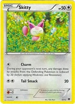 Skitty - 12/12/12  - Holofoil McDonalds Promos 2015 - Promo