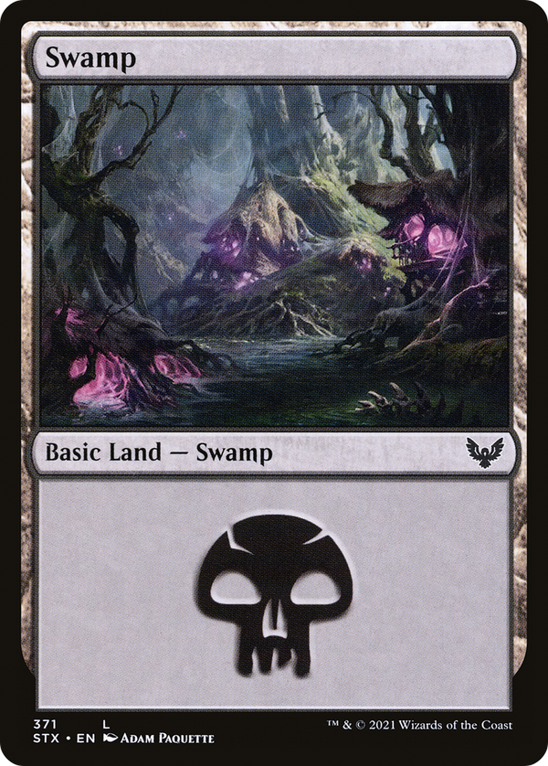 Swamp (371) (STX-371) - Strixhaven: School of Mages