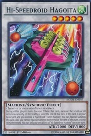 Hi-Speedroid Hagoita (BOSH-EN049) - Breakers of Shadow 1st Edition