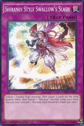 Shiranui Style Swallow's Slash (BOSH-EN075) - Breakers of Shadow 1st Edition