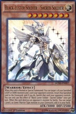 Black Luster Soldier - Sacred Soldier (BOSH-EN097) - Breakers of Shadow Unlimited