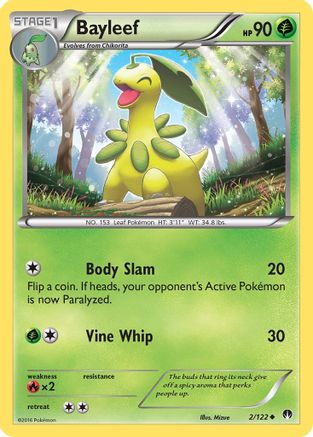 Bayleef 002  XY  BREAKpoint - Uncommon